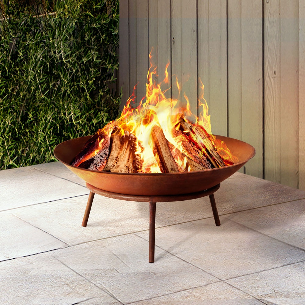 Iron Rustic Fire Pit Bowl