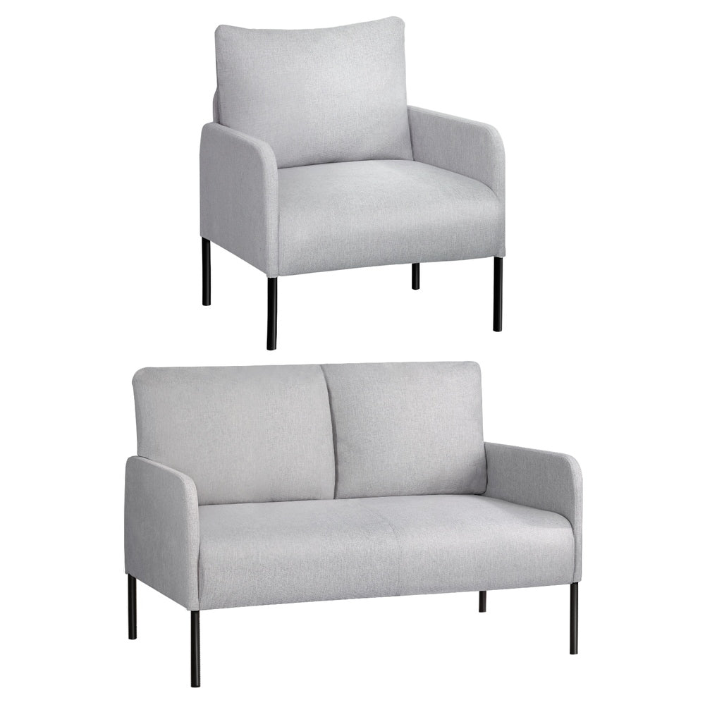 Grey 4 Seater Sofa Set