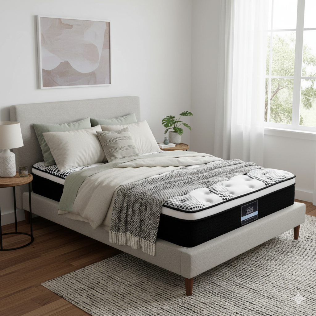 Queen Mattress with Euro Top