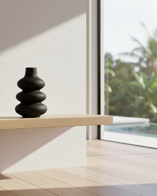 Nordic Bubble Vase - Black