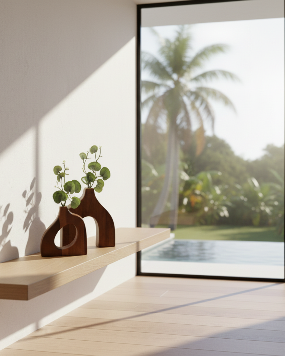 Elegant Nordic-Style Decorative Vase Set - Crafted for Living Rooms & Hotels