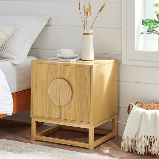 Coastal Bedside Table - Natural